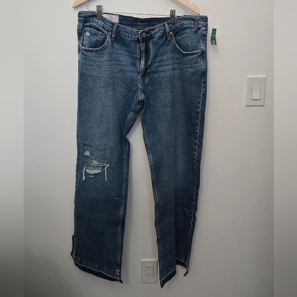 GAP Denim - GAP Women's Loose Fit Mid-rise Jeans - Blue